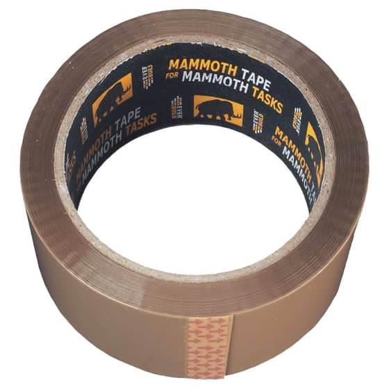 Everbuild Retail/Labelled Packaging Tape Brown 48mm x 50m