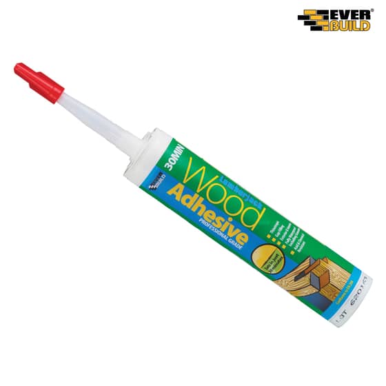 Everbuild 30min Polyure Wood Adhesive Gel 310ml - 30MINPU3
