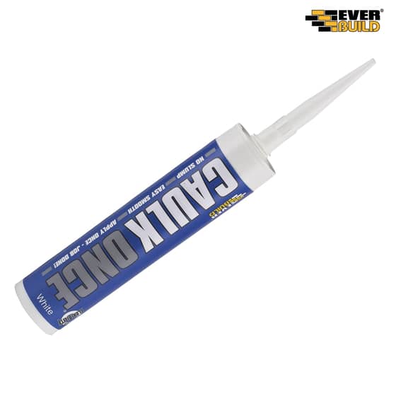 Everbuild Caulk Once White 310ml C3 - CLKONCEWE3