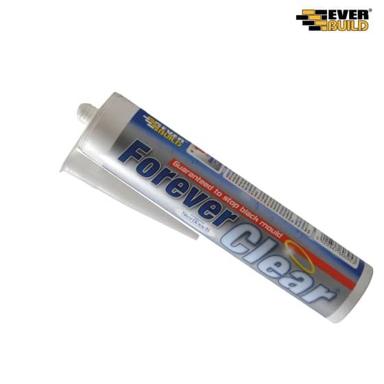 Everbuild Forever Clear Sealant 310ml - FOREVERCLEAR