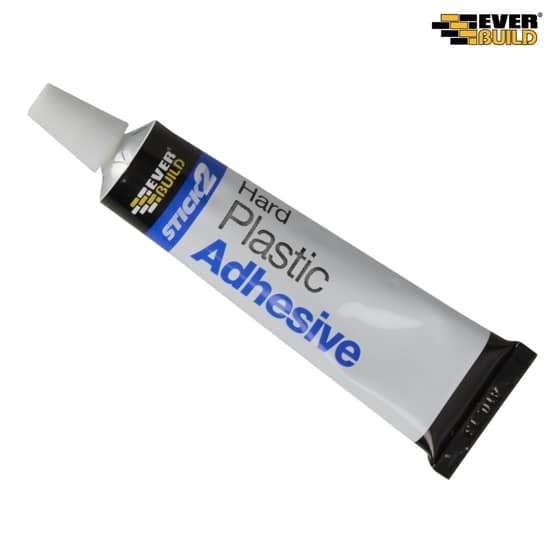 Everbuild Stick 2 Hard Plastic Adhesive 30ml - S2HARD