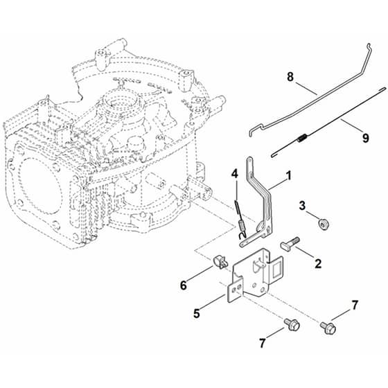 Stihl EVC 1000.0 (EVC1000-0001) - Regulator Linkage - Parts Diagram