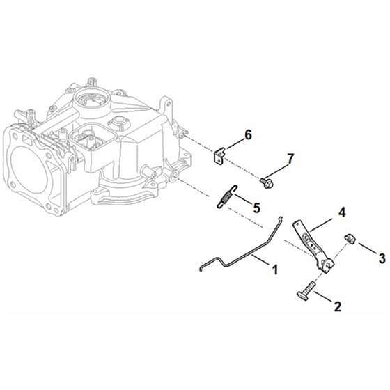 Stihl EVC 205.0 (EVC205-0002) - Regulator Linkage - Parts Diagram