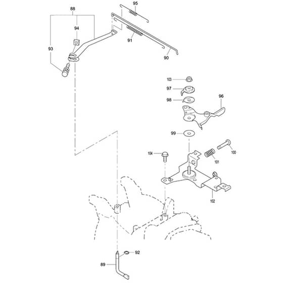 Makita EW2050H - Engine Pump - Power Tool 05 Diagram