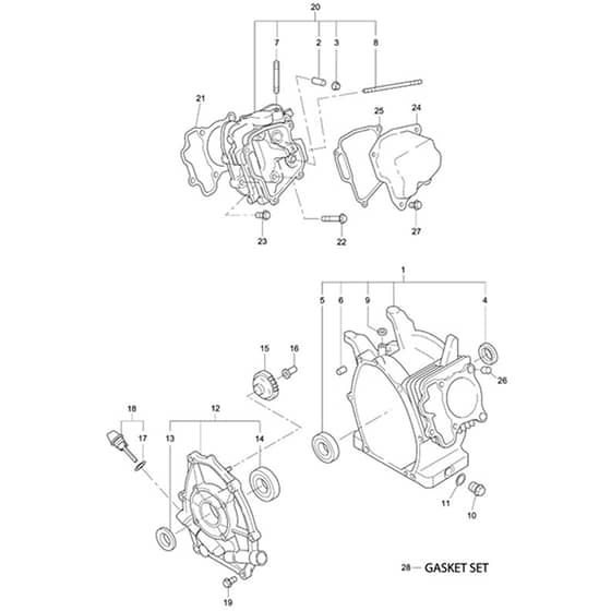 Makita EW3050H - Engine Pump - Power Tool 01 Diagram