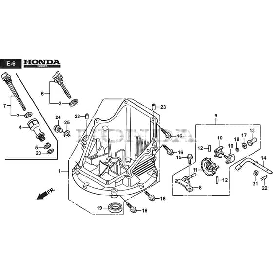 EXCEL 55 SVQ H - 2015 - 290557038/S14 - Stiga Rotary Mower Oil Pan Diagram