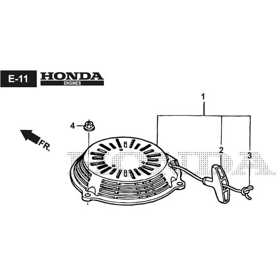 EXCEL 55 SVQ H - 2015 - 290557038/S14 - Stiga Rotary Mower Recoil Starter Diagram