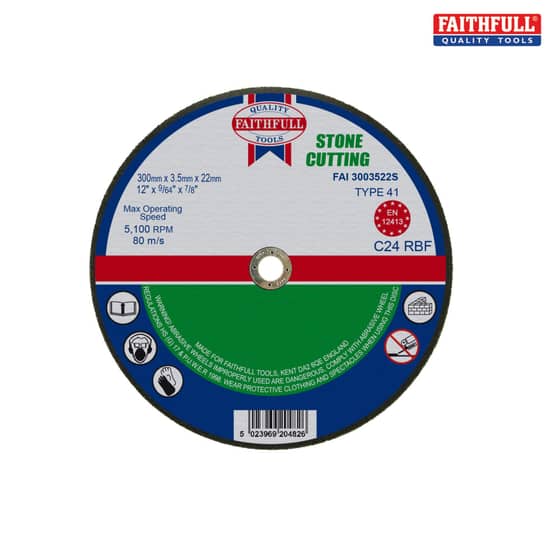 Cut Off Disc for Stone 300 x 3.5 x 22mm