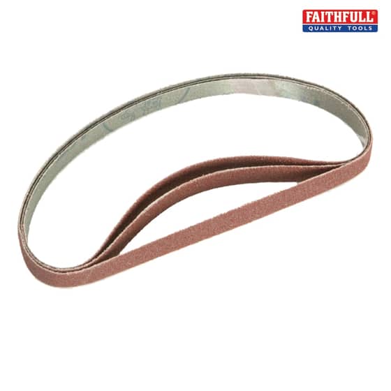 Cloth Sanding File Belt 455mm x 13mm Assorted (Pack of 5)