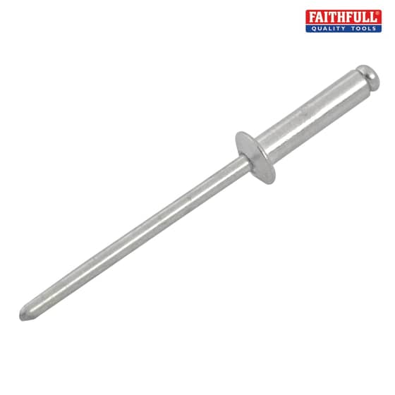 Aluminium Rivets 3.2mm x 13mm Long Pre-Pack of 100
