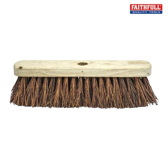 Faithfull Broom Head Stiff Bassine 300mm (12 in) - PA451FA