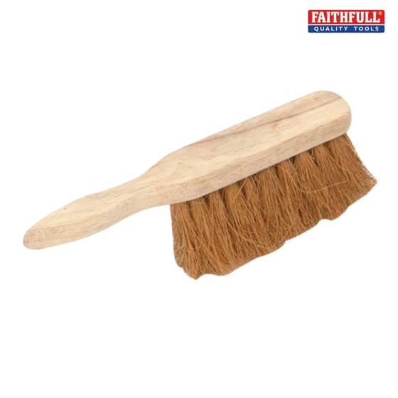 Faithfull Hand Brush Soft Coco 275mm (11in) - PA560GFA