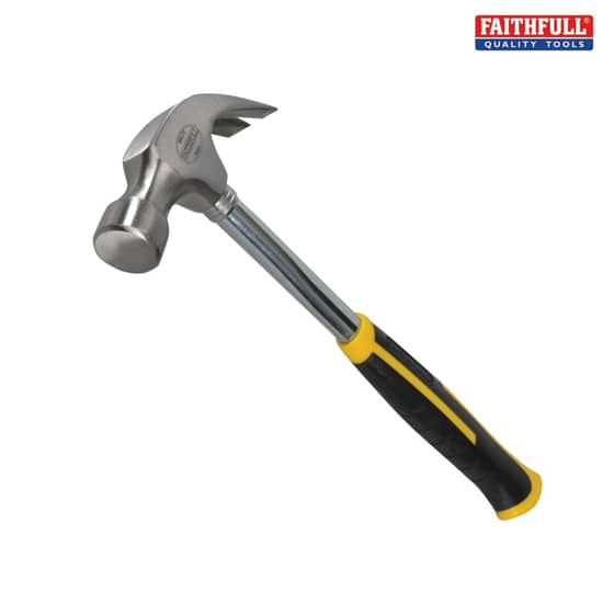 Faithfull Claw Hammer Steel Shaft 567g (20oz) - FA062-20SS