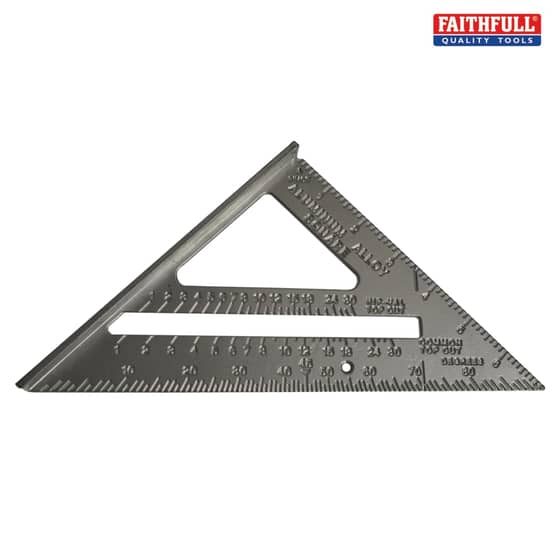Quick & Easy Aluminium Roofing Square 180mm