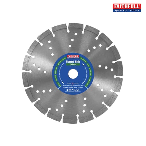 Faithfull Professional Diamond Blade 230mm x 22mm - RA3023022