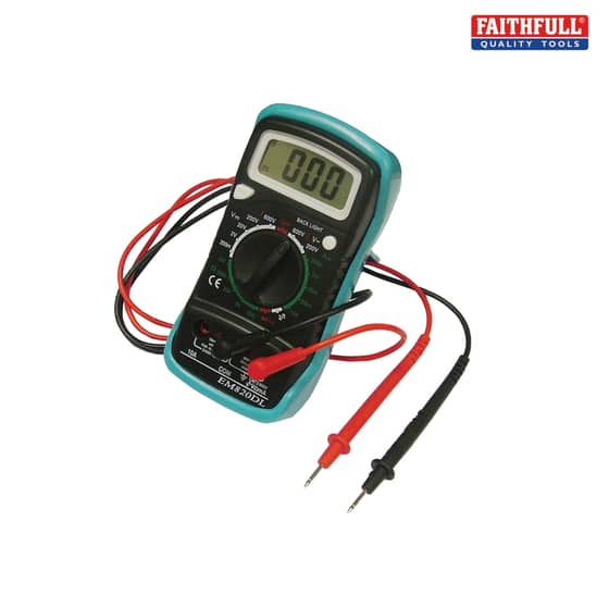 Faithfull Multi-Meter LCD Display - EM820DL