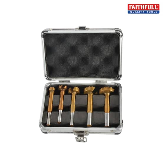 Forstner Bit Set 5 Piece 15-35mm