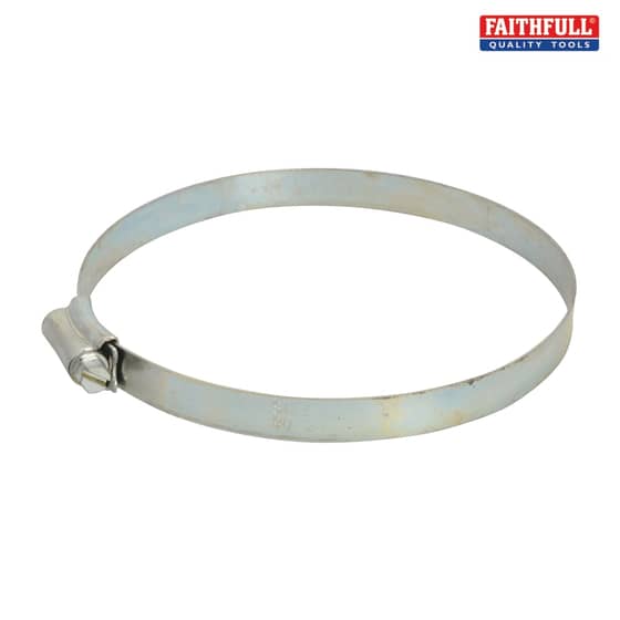 Faithfull 5 Hose Clip - Zinc MSZP 90 - 120mm - LGA 12MM