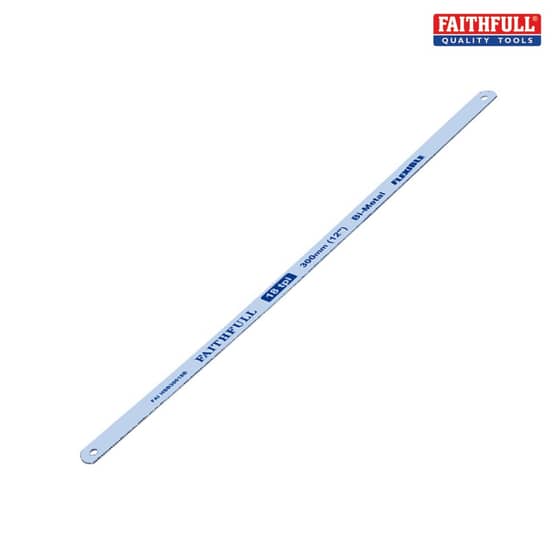 Hacksaw Blades 300mm (12in) x 18tpi (Pack of 2)