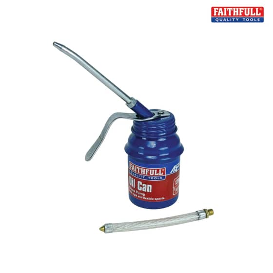 Faithfull Oil Can 125ml Pistol Type - M1ORB/F