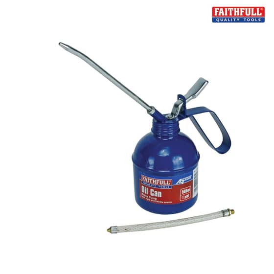 Faithfull Oil Can 500ml Lever Type - MP23RB/F