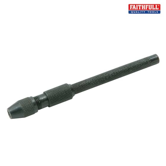 Faithfull Pin Vice Size 2 0.75 - 1.5mm Capacity - PV/2