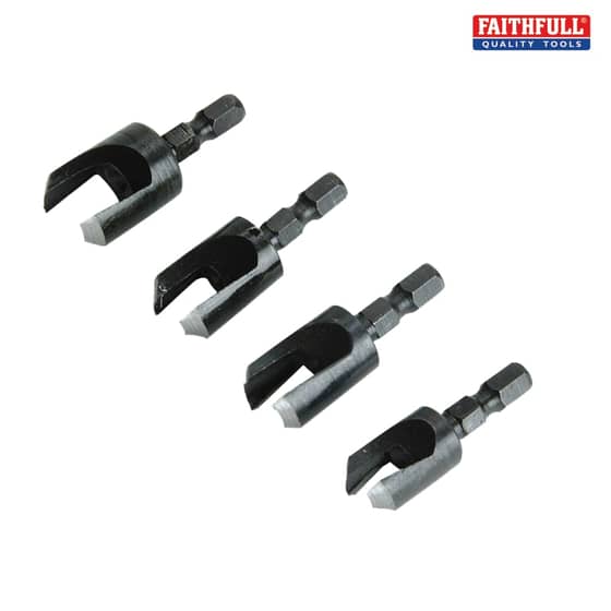 Plug Cutter Set of 4
