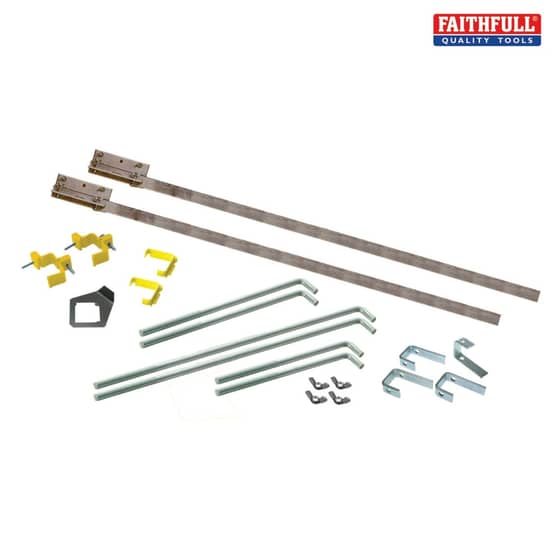 Faithfull External Building Profiles 2m + Fittings - PROEXT
