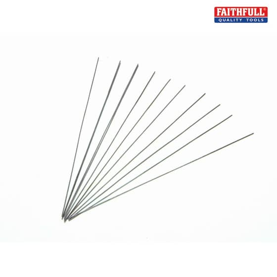 Faithfull Piercing Saw Blades 130mm (5in) 42tpi (Pack of 12) - PSB/G/2/ST
