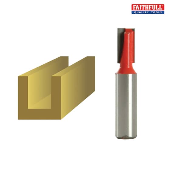 Router Bit TCT Two Flute 10.0mm x 19mm 1/2in Shank