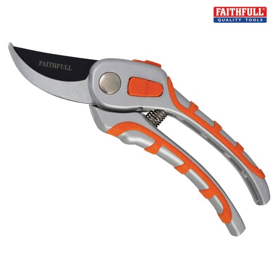 Faithfull Samurai Bypass Secateurs Non-slip 215mm - HG-4001