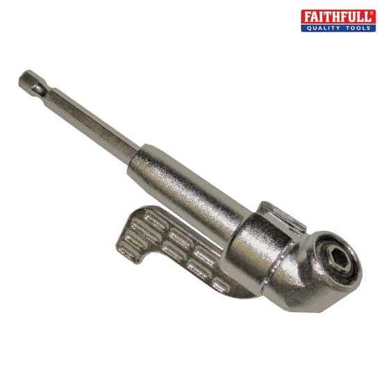 Angled Bit Holder 360 Degree 1/4in Drive