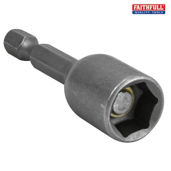 Magnetic Hex Nut Driver 1/4in Hex 8mm