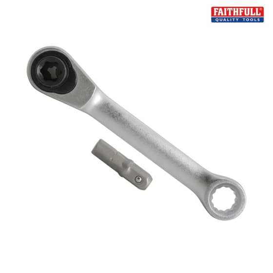 Miniature Ratchet 1/4in Hex Drive