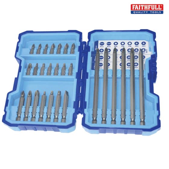 Bit Set 27 Piece 25mm 50mm & 125mm Bits