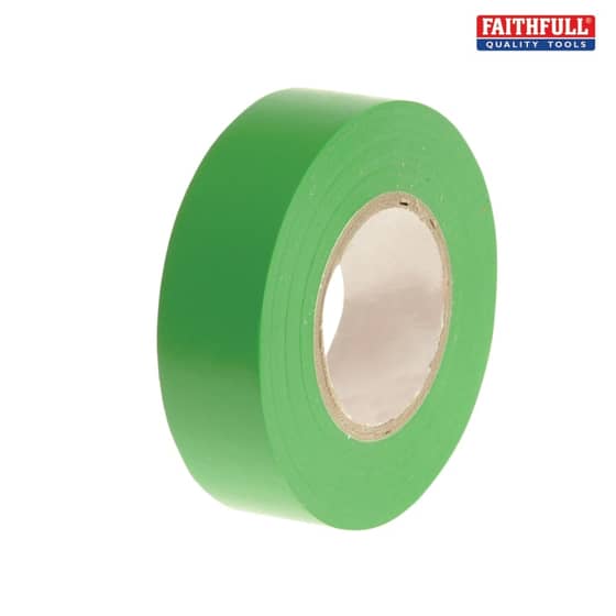 PVC Electrical Tape Green 19mm x 20m