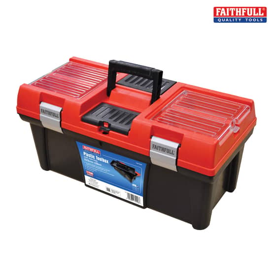 Faithfull Organiser Lid Toolbox 20in - PATROL STUFF 20