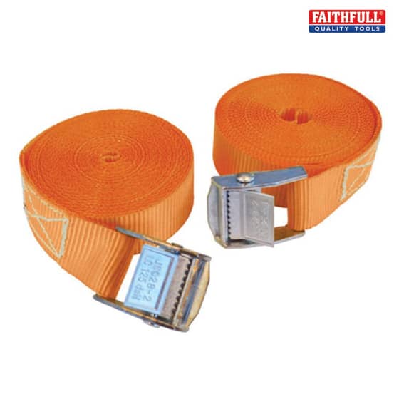 Cam Style Tie-Downs 25mm x 5m 2 Piece