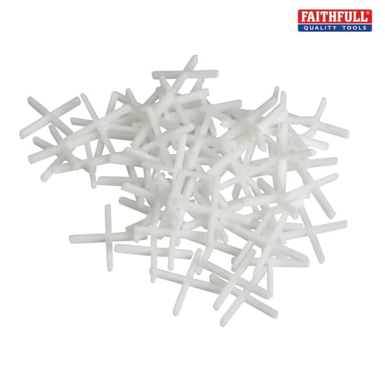 Faithfull Tile Spacer Long Leg 2mm Bag of 250 - 2-250