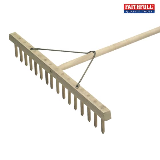 Faithfull Wooden Hay Rake - EAL020100