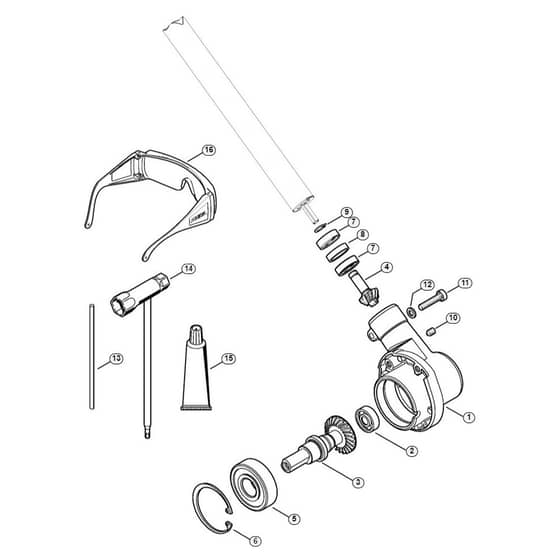 Genuine Stihl FBD-KM / C - Gear head