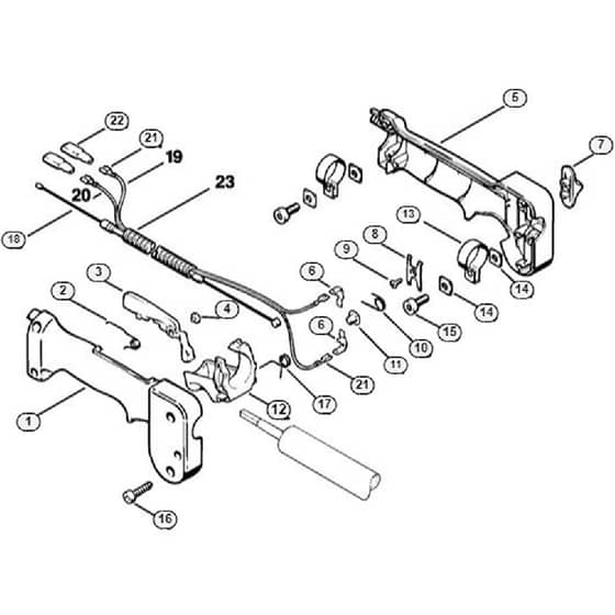 Genuine Stihl FC72 / H - Handle