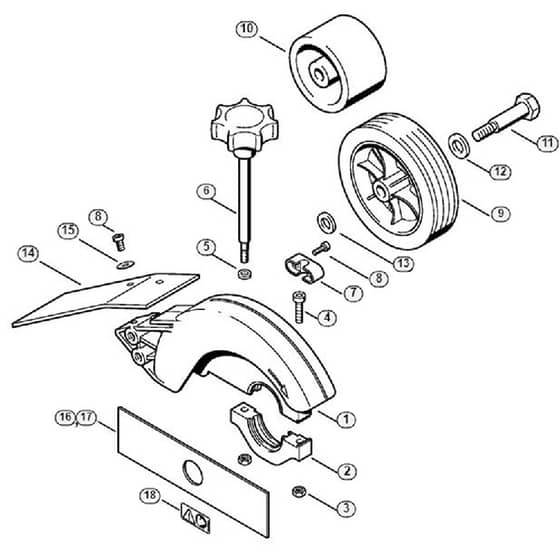 Genuine Stihl FC75 / S - Deflector