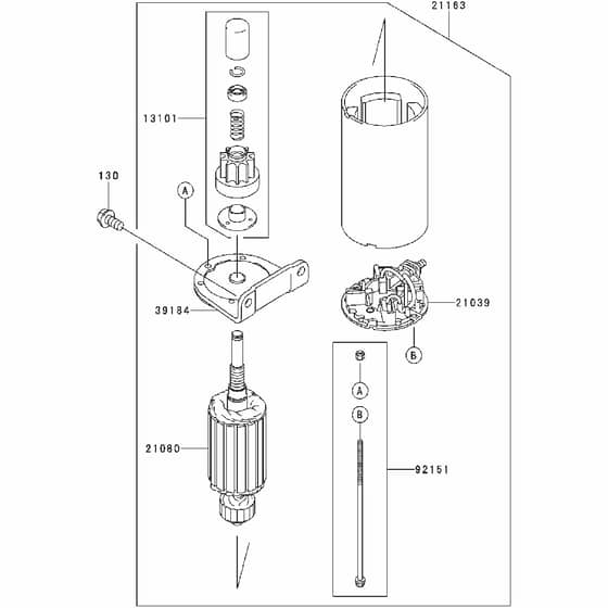 Countax Fh721Vas51E - 11 Starter