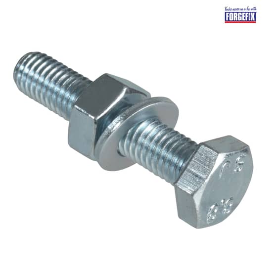 Forgefix High Tensile Set Screw ZP M10 x 50mm Forge Pack 2 - FPHBN1050