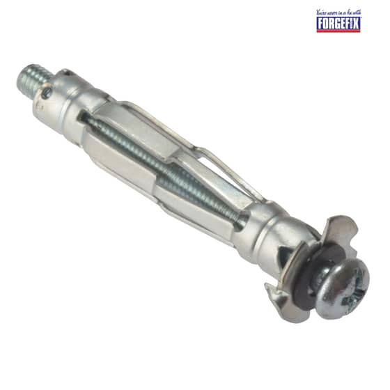 Forgefix Cavity Wall Anchor ZP M5 x 37mm Bag 10 - 10MCA537