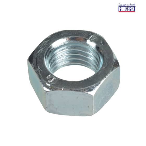 Forgefix Hexagonal Nuts & Washers ZP M16 Forge Pack 4 - FPNUT16