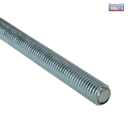 Forgefix Threaded Rod Zinc Plated M16 x 1m Single - ROD16