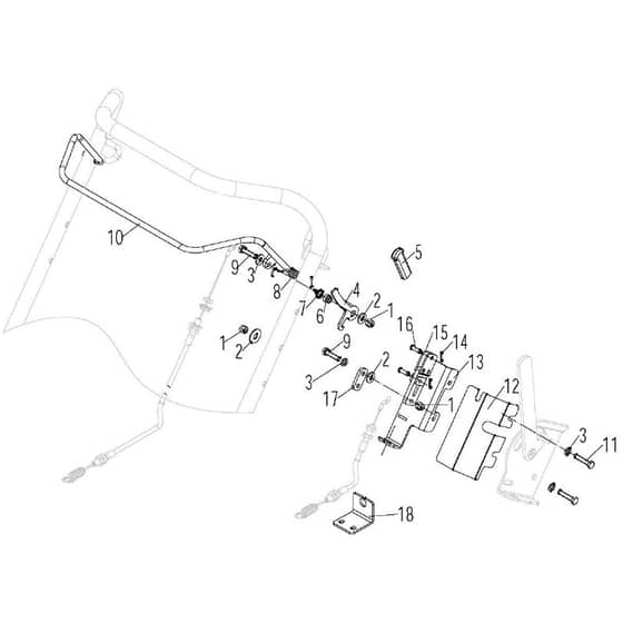 Cobra FORTIS17B - Cylinder Lawn Mower Apr 2023 Two Stage Engagement Assy Diagram