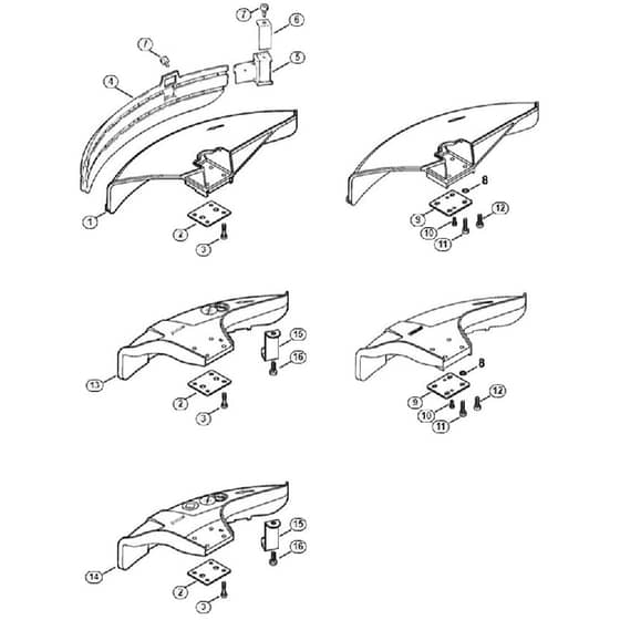 Genuine Stihl FR480 / W - Deflector